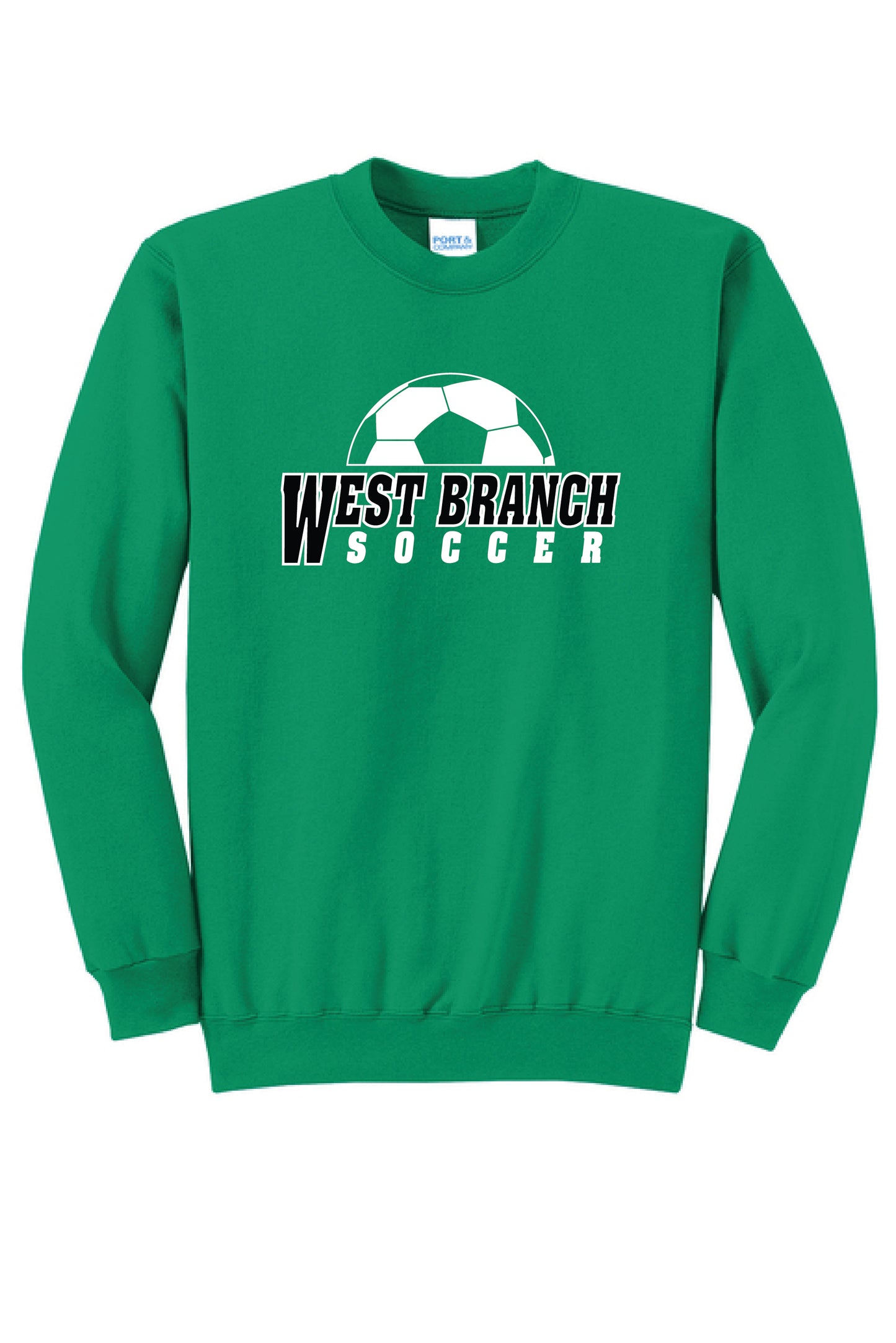 WE SOCCER PC78 Port & Co® Core Fleece Crewneck Sweatshirt 1