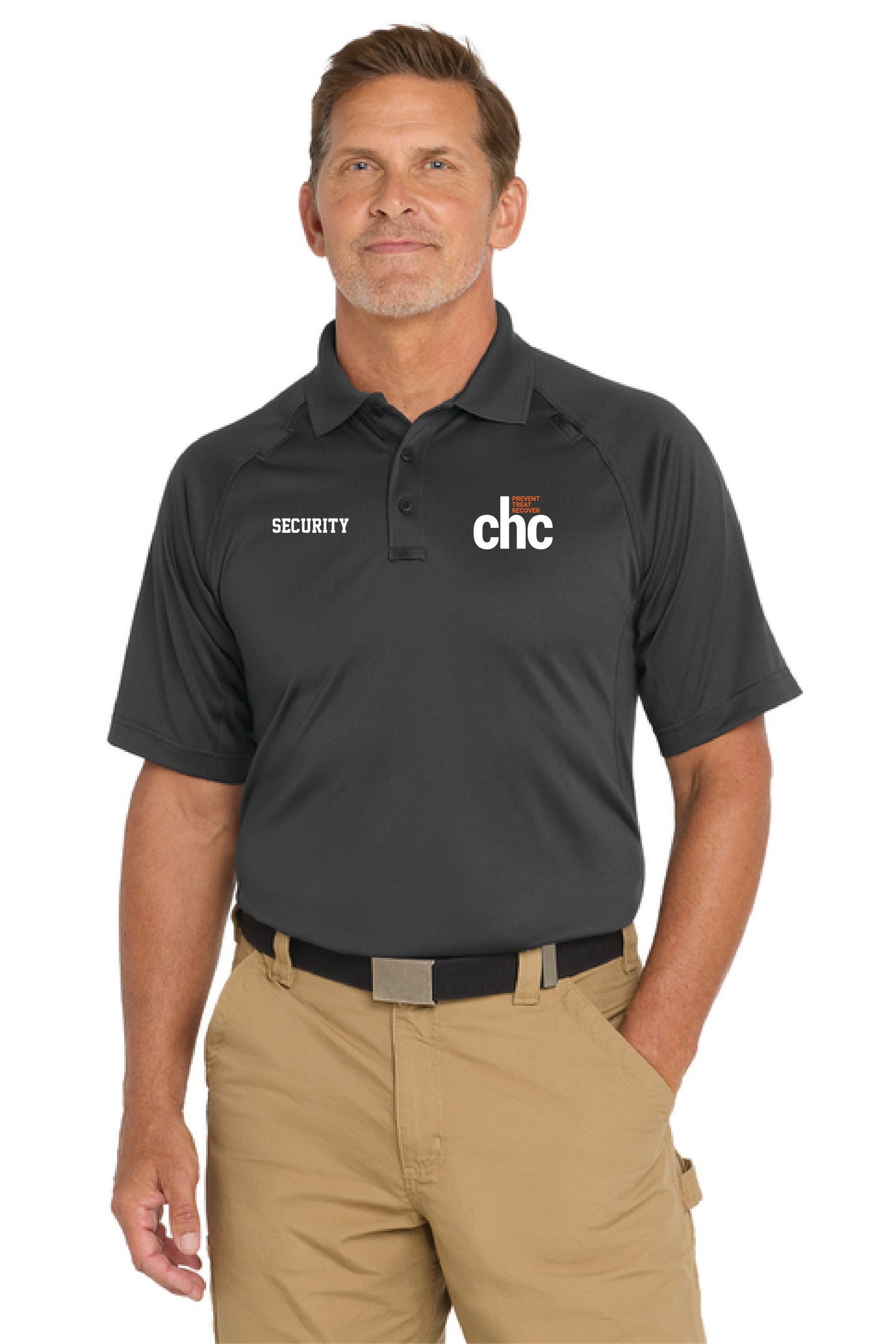 CS410 CornerStone® Select Snag-Proof Tactical Polo SECURITY EMB CHC-55