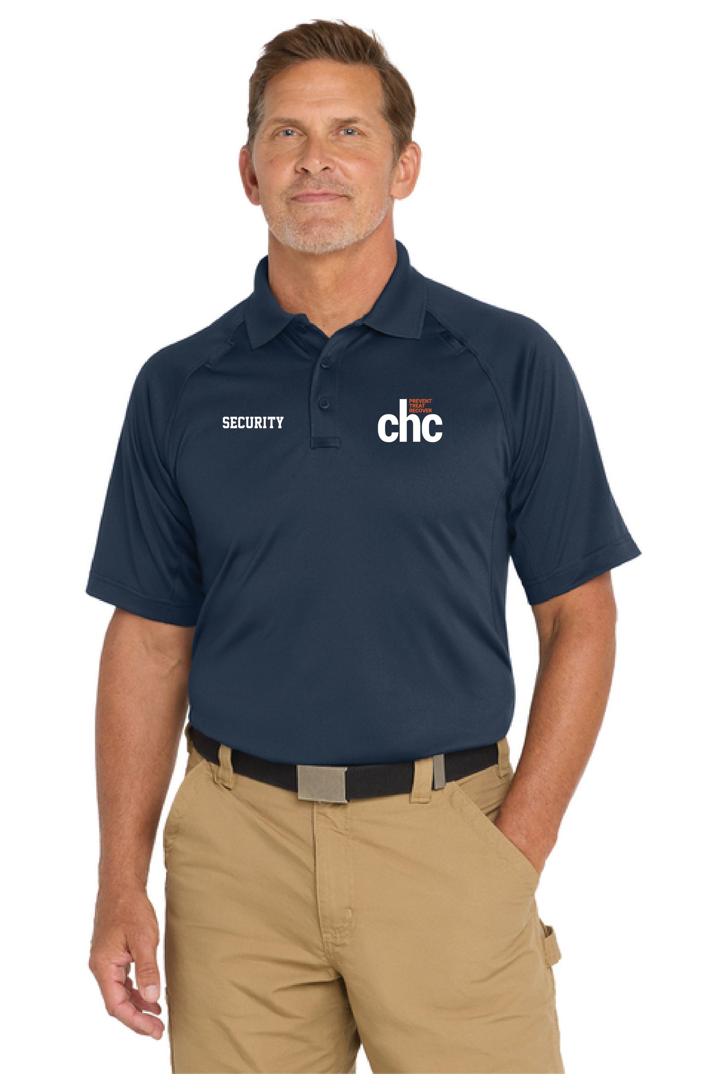 CS410 CornerStone® Select Snag-Proof Tactical Polo SECURITY EMB CHC-55