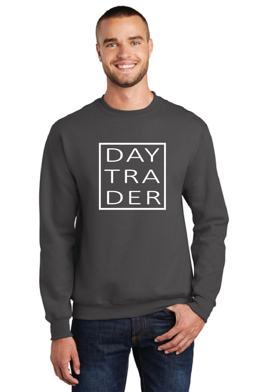 DAYTRADER PC78 Port & Company® Core Fleece Crewneck Sweatshirt 3