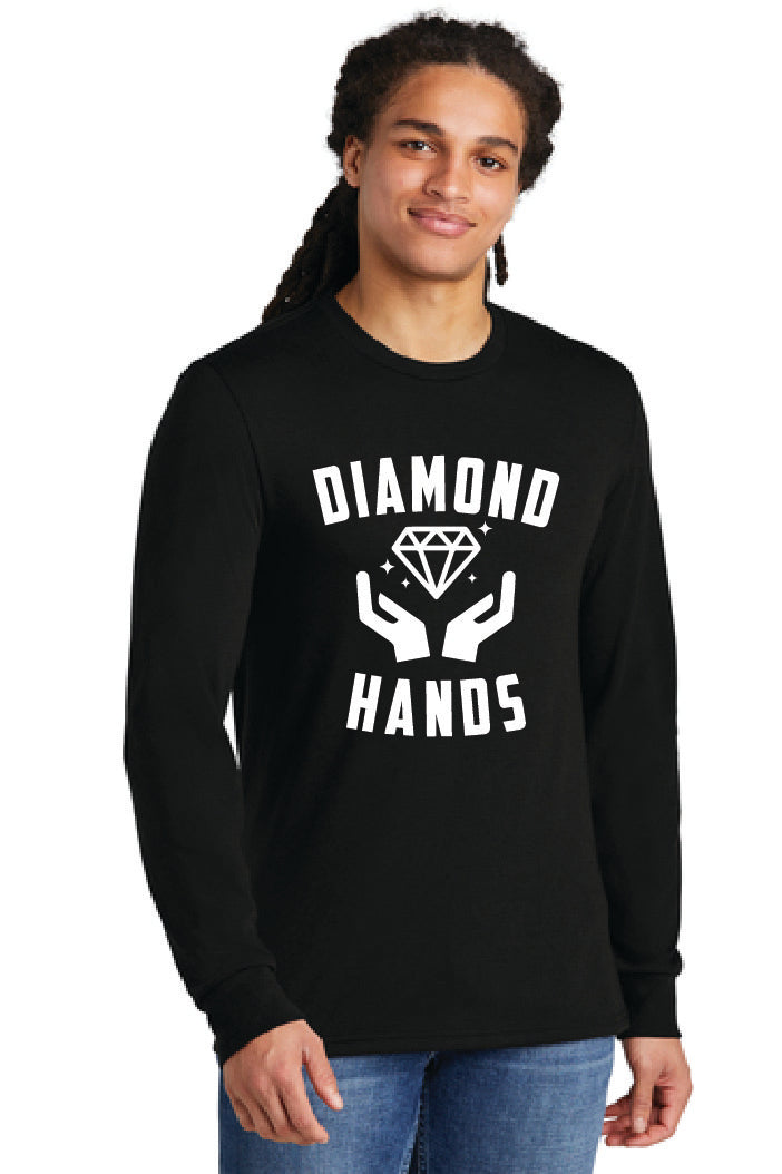 DIAMOND HANDS DM132 District ® Perfect Tri ® Long Sleeve Tee 4