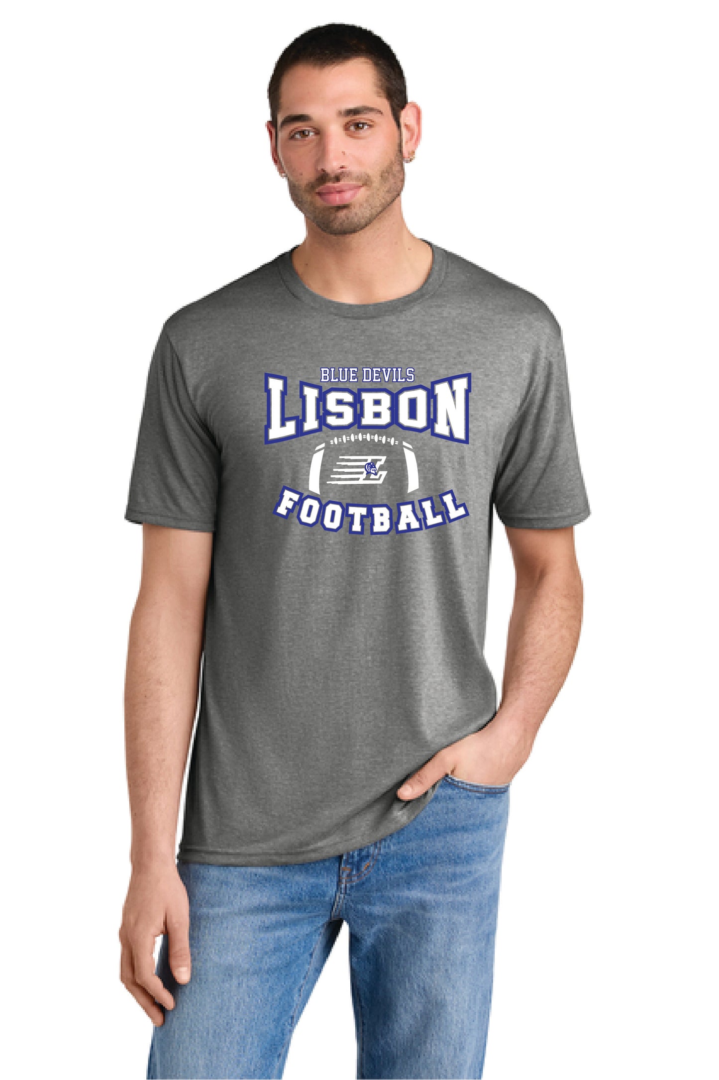 LISBON FOOTBALL District ® Perfect Tri ® Tee DM130 1