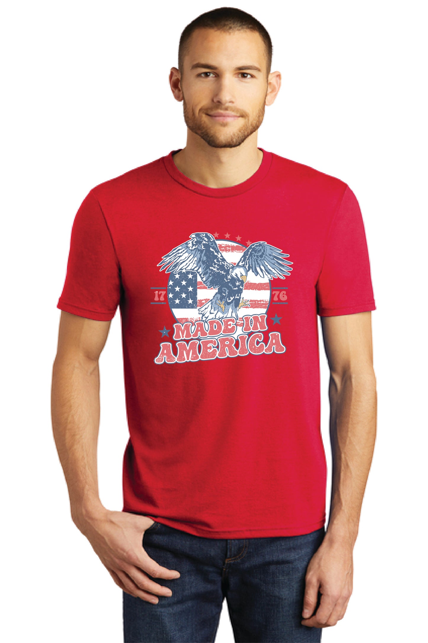 MADE IN AMERICA DM130 District ® Perfect Tri ® Tee 18