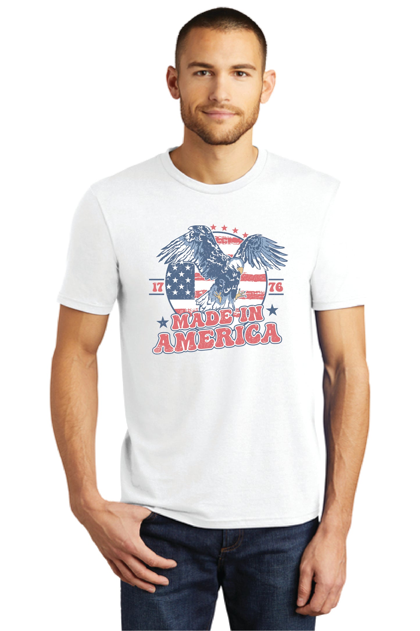 MADE IN AMERICA DM130 District ® Perfect Tri ® Tee 18
