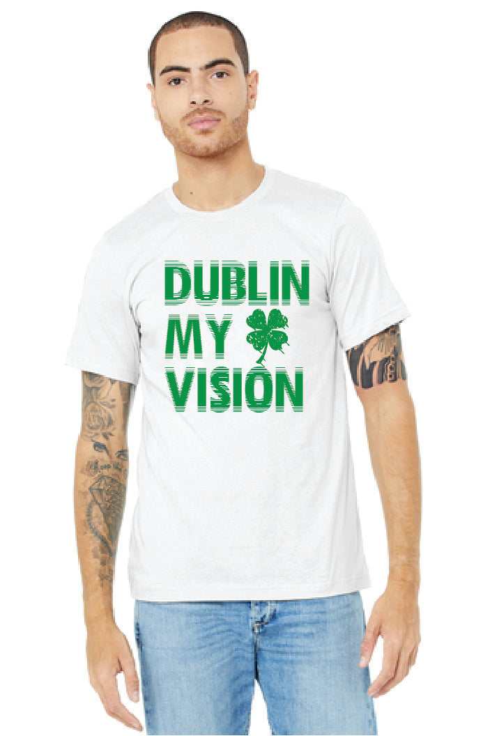 DUBLIN MY VISION BC3001CVC BELLA+CANVAS ® Unisex Heather CVC Short Sleeve Tee SPD 8