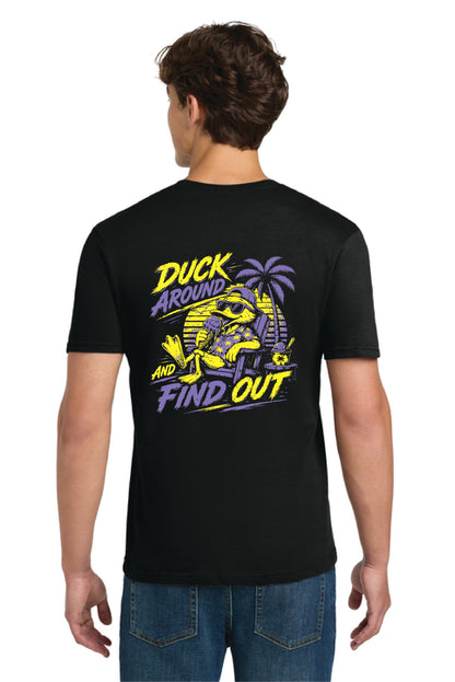DUCK AROUND TOTALLY 80'S ICE CREAM SHOPPE 64000 SOFT STYLE TEE 2