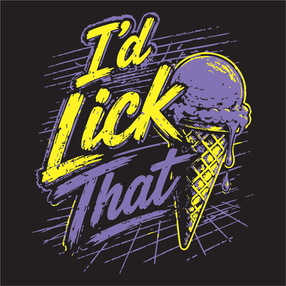 LICK TOTALLY 80'S ICE CREAM SHOPPE 64000 SOFT STYLE TEE 6