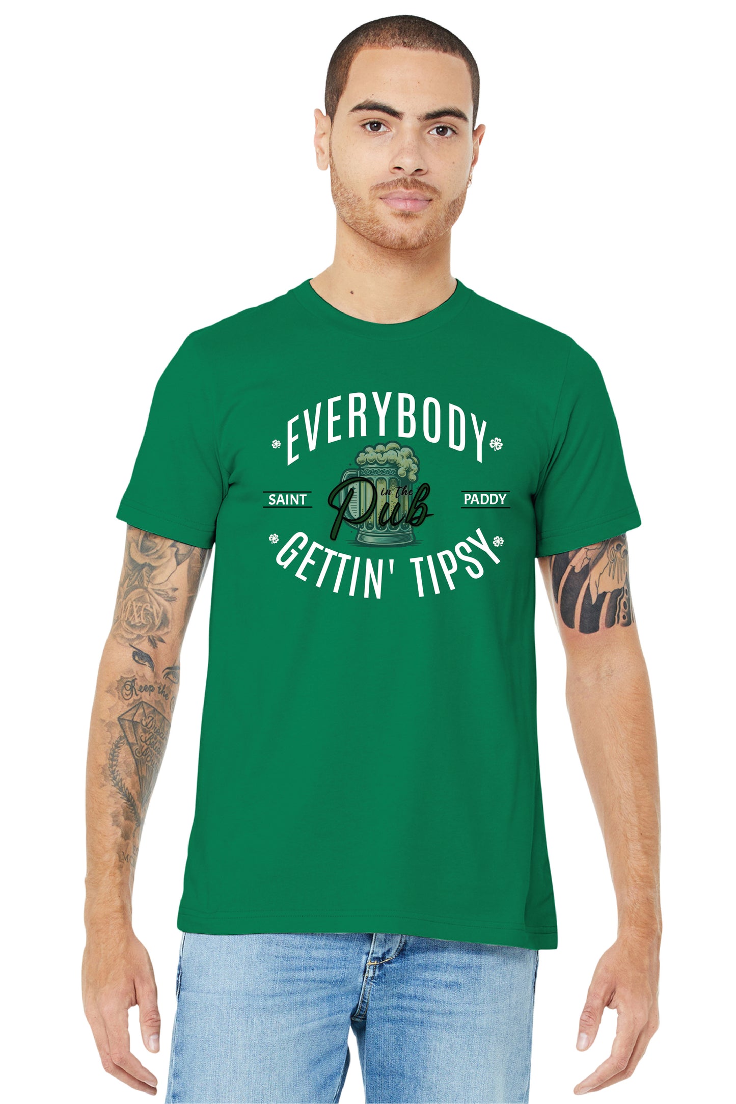 EVERYBODY GETTIN TIPSY BC3001 BELLA+CANVAS ® Unisex Jersey Short Sleeve Tee SPD 5