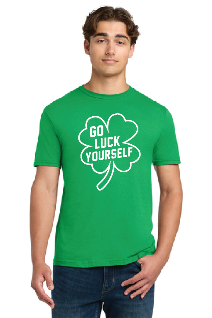 GO LUCK YOURSELF Gildan Softstyle® T-Shirt Unisex Short Sleeve Tee SPD 19