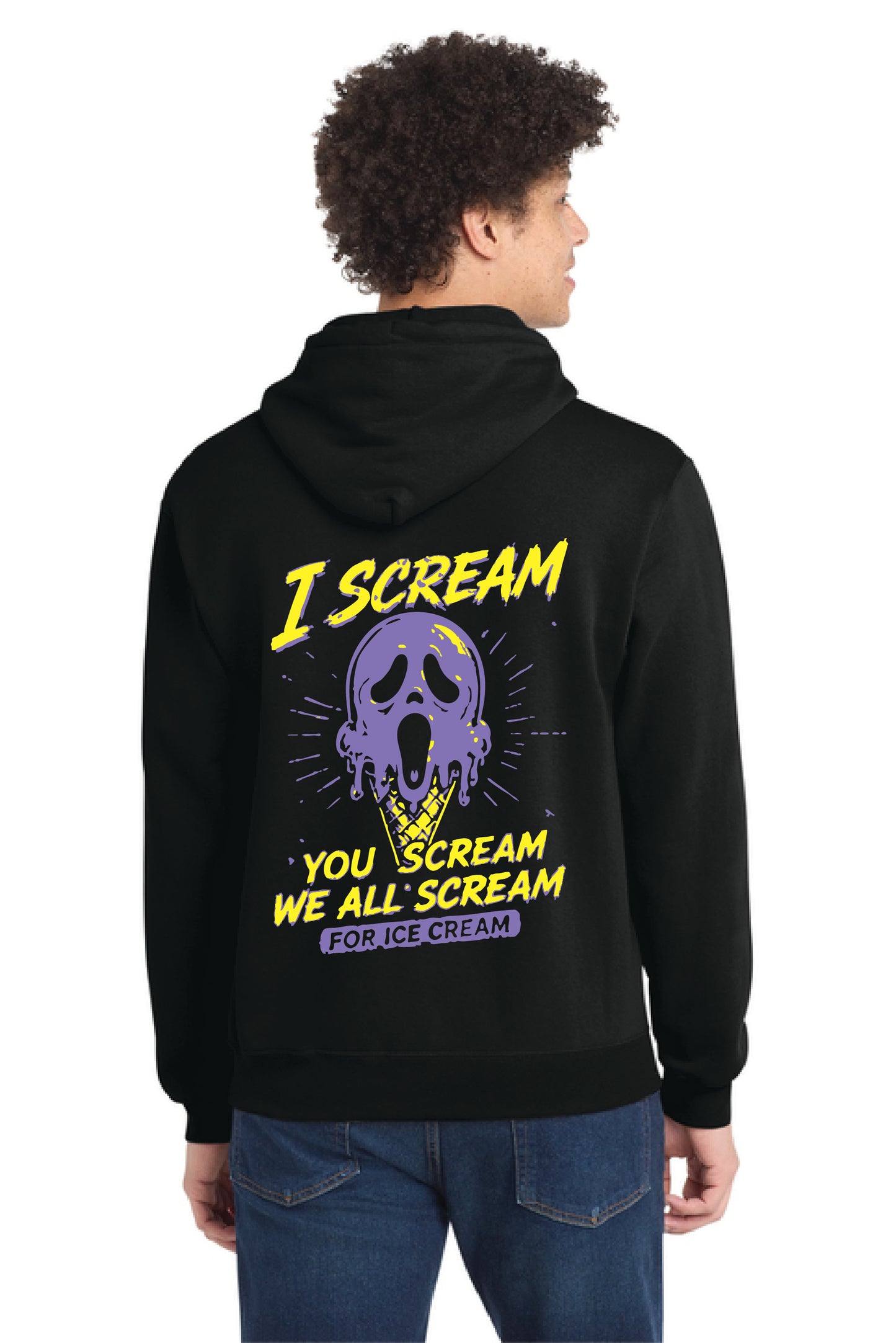 SCREAM TOTALLY 80'S PC78H HOODED SWEATSHIRT 4