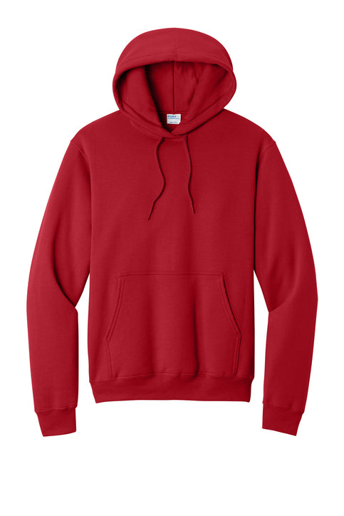 SALEM QUAKERS TRACK AND FIELD PC78H Port & Company® Core Fleece Pullover Hooded Sweatshirt 16