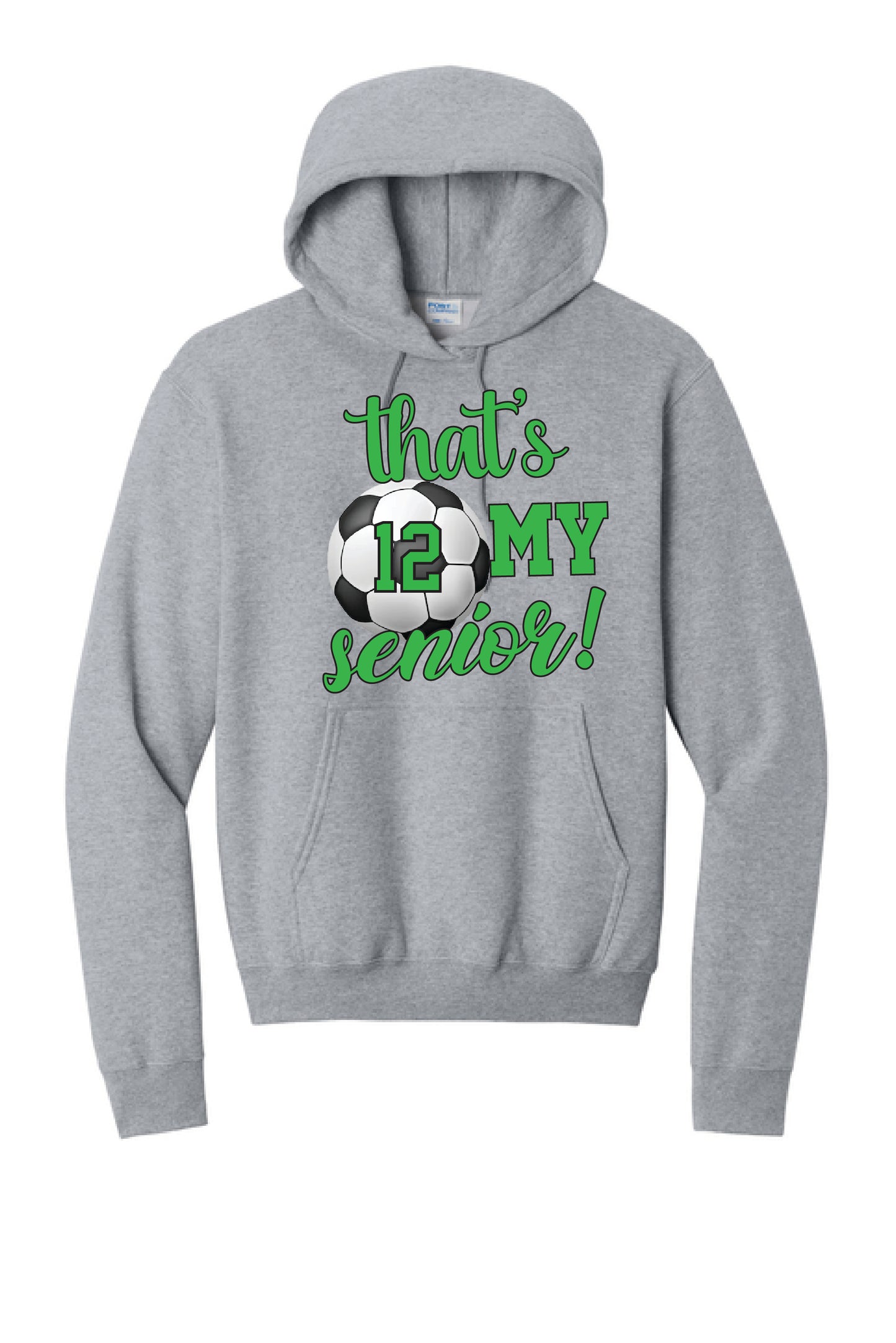 WE SOCCER PC78H Port & Company® Core Fleece Pullover Hooded Sweatshirt 8