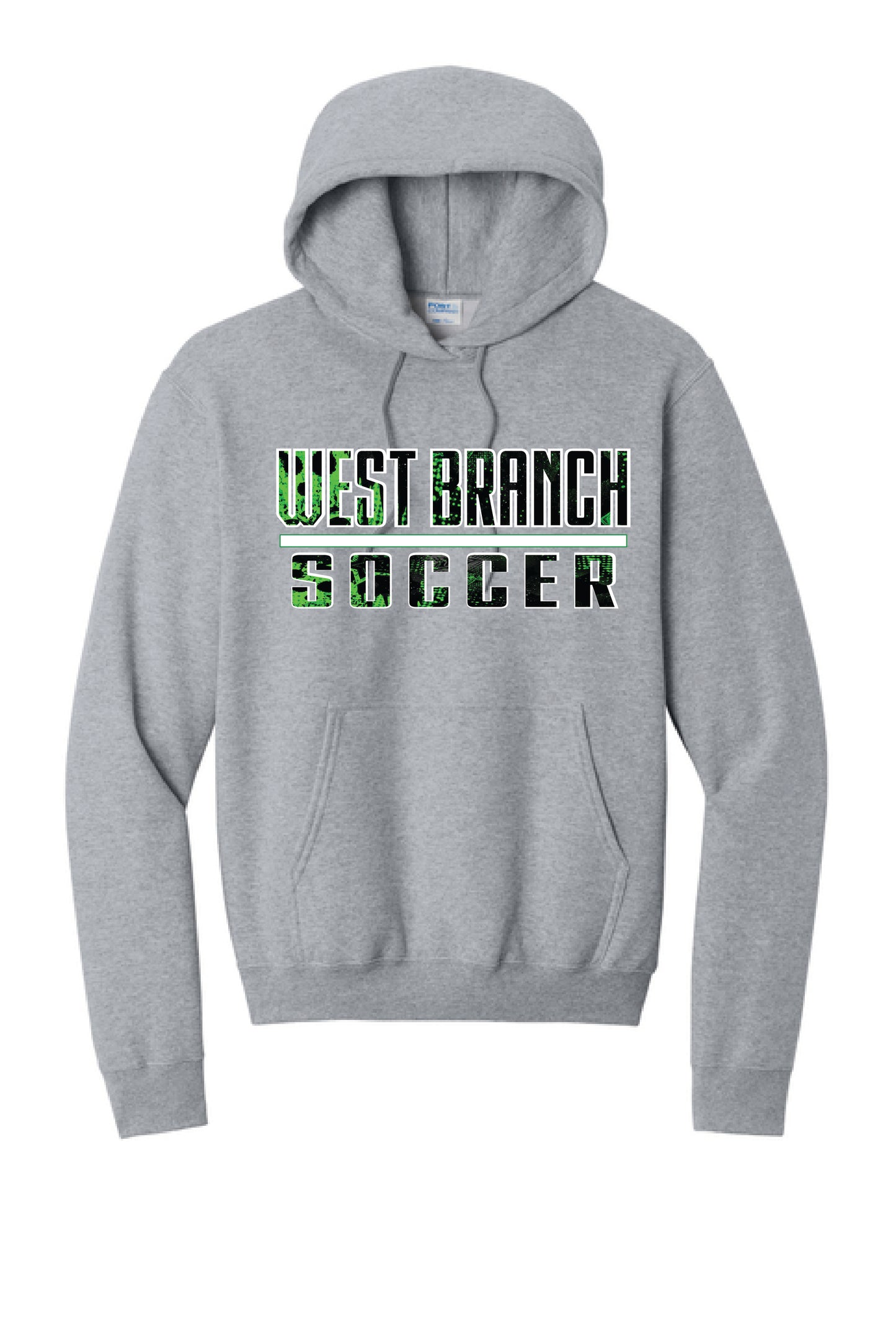 WE SOCCER PC78H Port & Company® Core Fleece Pullover Hooded Sweatshirt 7