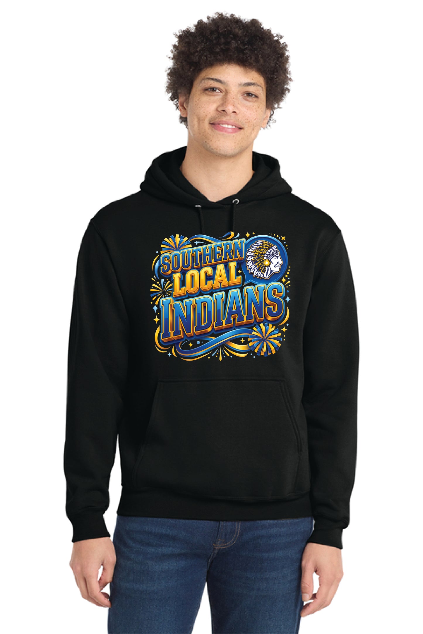 SL CHEER PC78H Port & Company® Core Fleece Pullover Hooded Sweatshirt 7