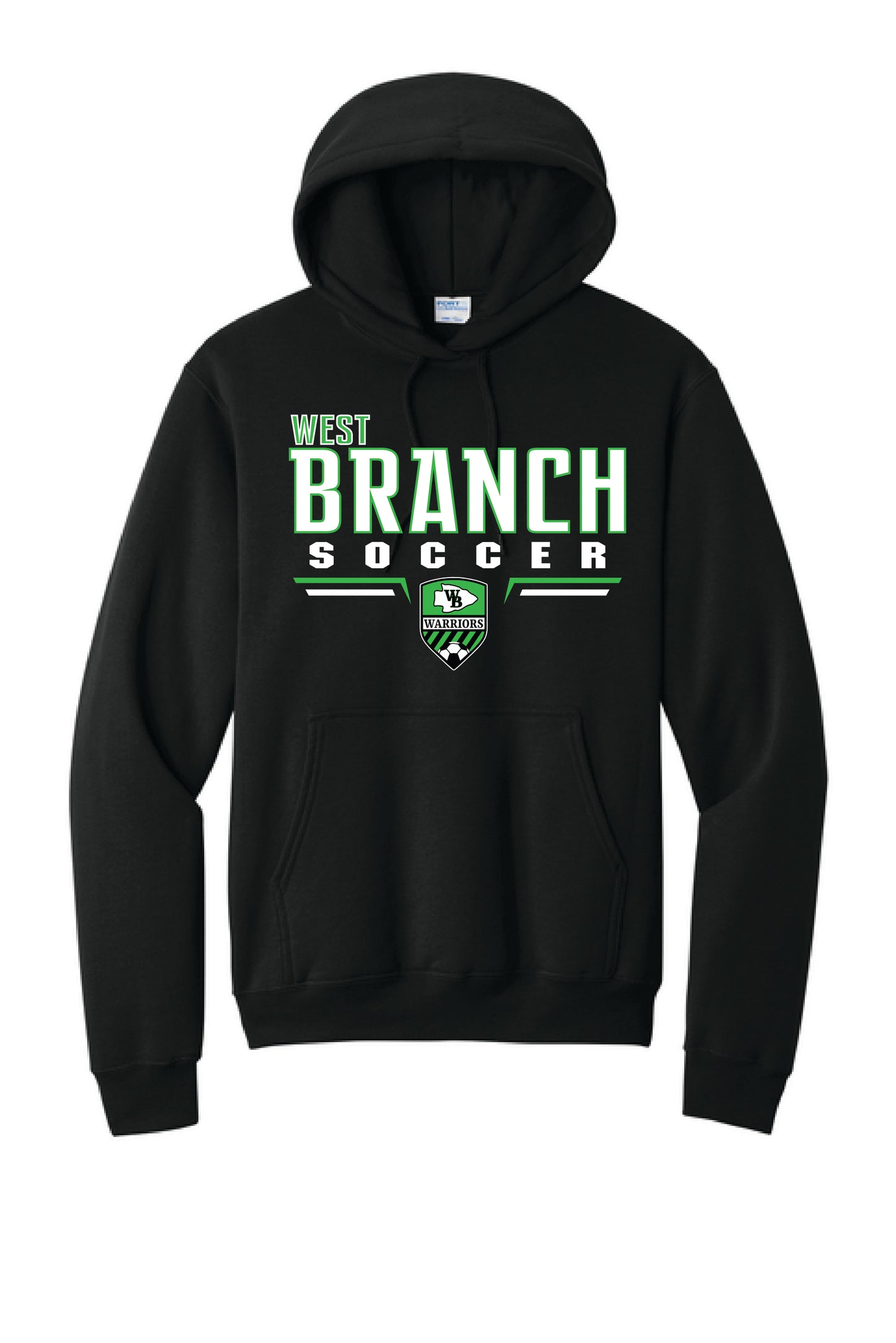 WE SOCCER PC78H Port & Company® Core Fleece Pullover Hooded Sweatshirt 3