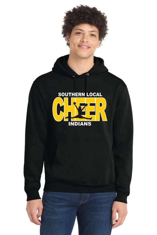 SL CHEER PC78H Port & Company® Core Fleece Pullover Hooded Sweatshirt 1