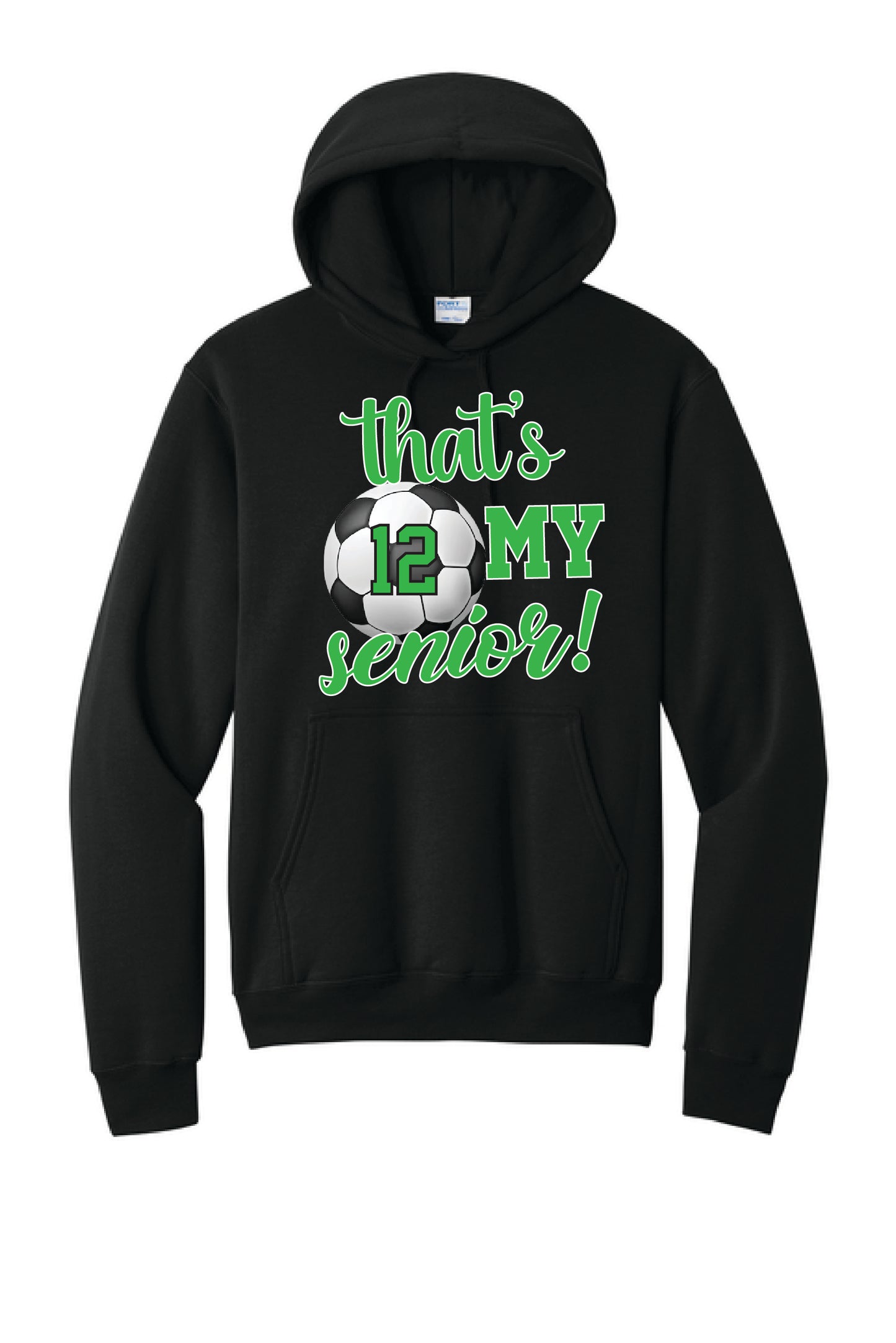 WE SOCCER PC78H Port & Company® Core Fleece Pullover Hooded Sweatshirt 8