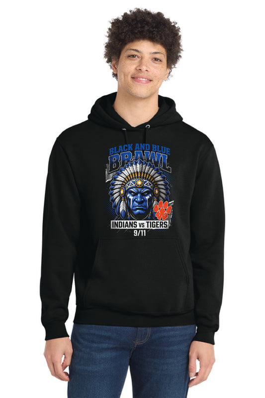 SL FOOTBALL PC78H Port & Company® Core Fleece Pullover Hooded Sweatshirt 1