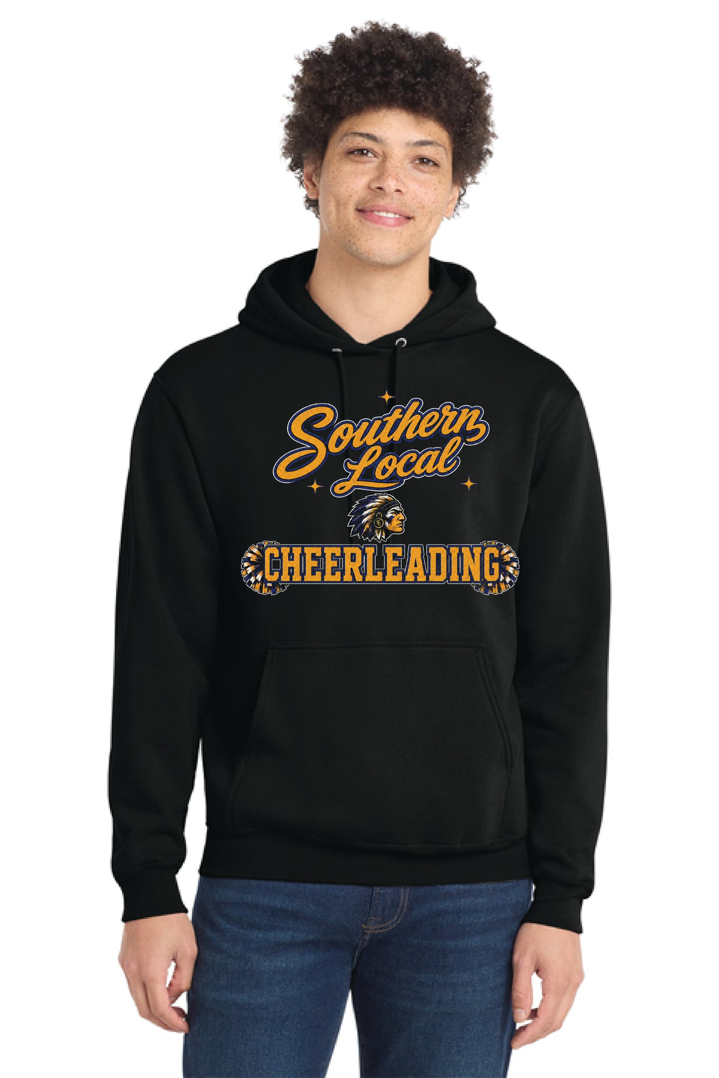 SL CHEER PC78H Port & Company® Core Fleece Pullover Hooded Sweatshirt 4