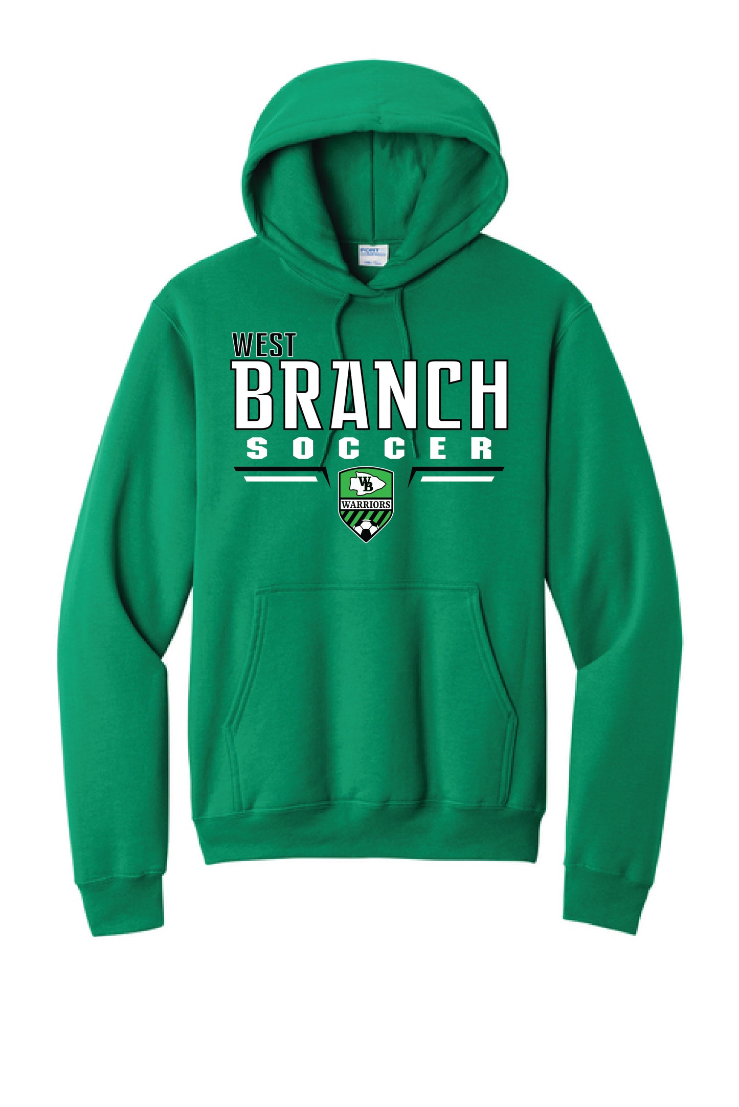 WE SOCCER PC78H Port & Company® Core Fleece Pullover Hooded Sweatshirt 3