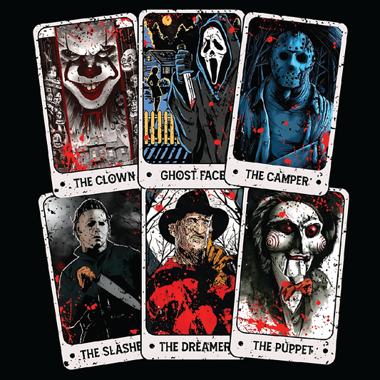 HALLOWEEN HOUSE OF CARDS DM130 District ® Perfect Tri Tee HW-15