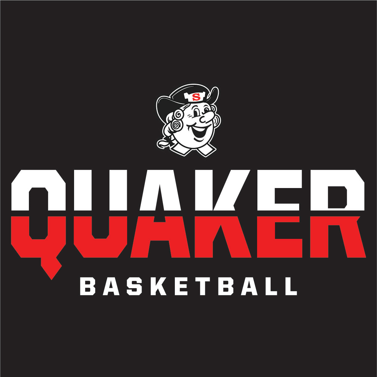 Quaker Merch QUAKER BASKETBALL VARSITY 2024 SF500 Gildan® Softstyle® Pullover Hoode ...