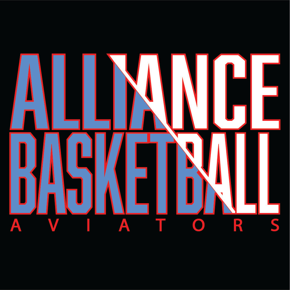 ALLIANCE AVIATORS Basketball PC55 Port & Company® Core Blend Tee 13