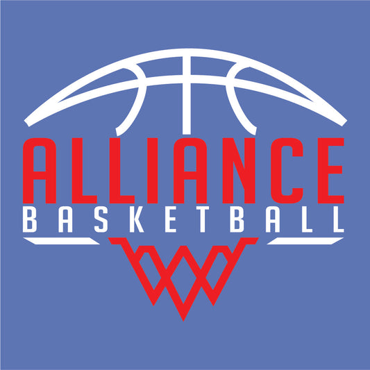 ALLIANCE AVIATORS Basketball PC55 Port & Company® Core Blend Tee 7