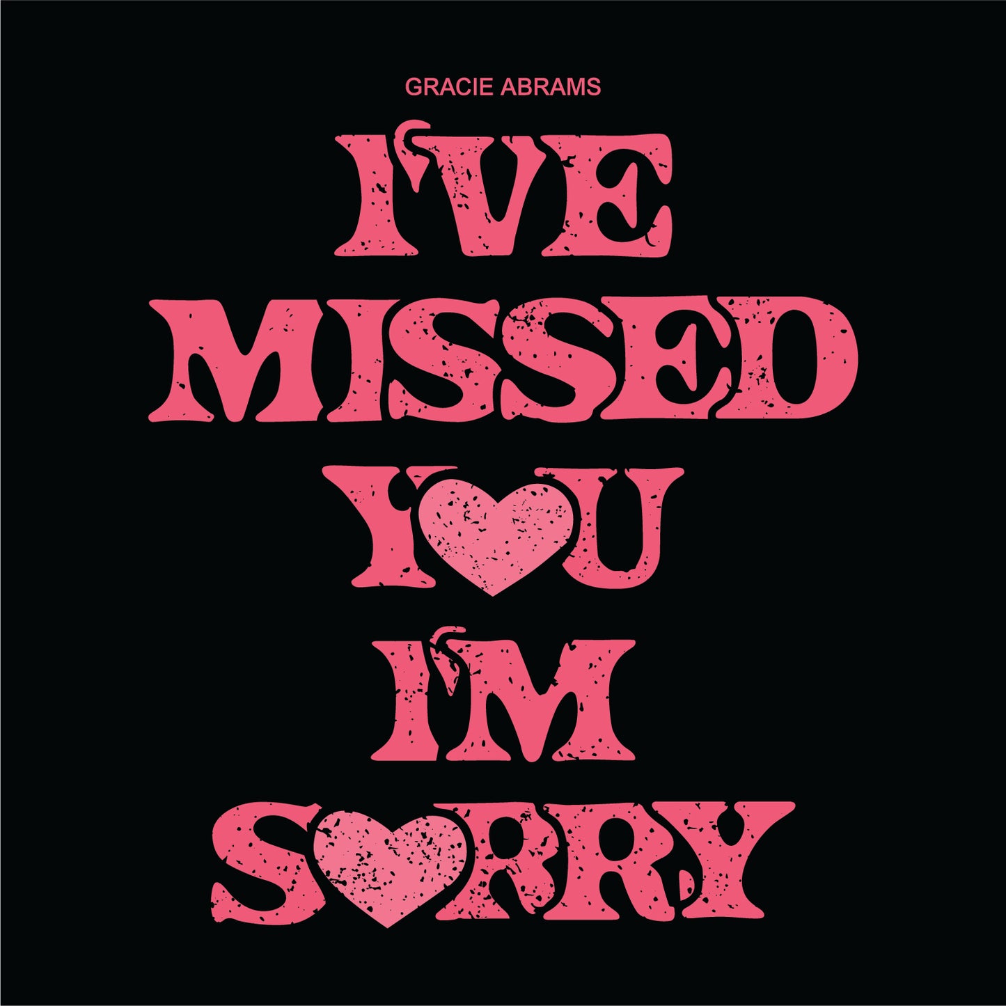 I'VE MISSED YOU I'M SORRY District ® Perfect Tri ® Tee DM130 KK-16
