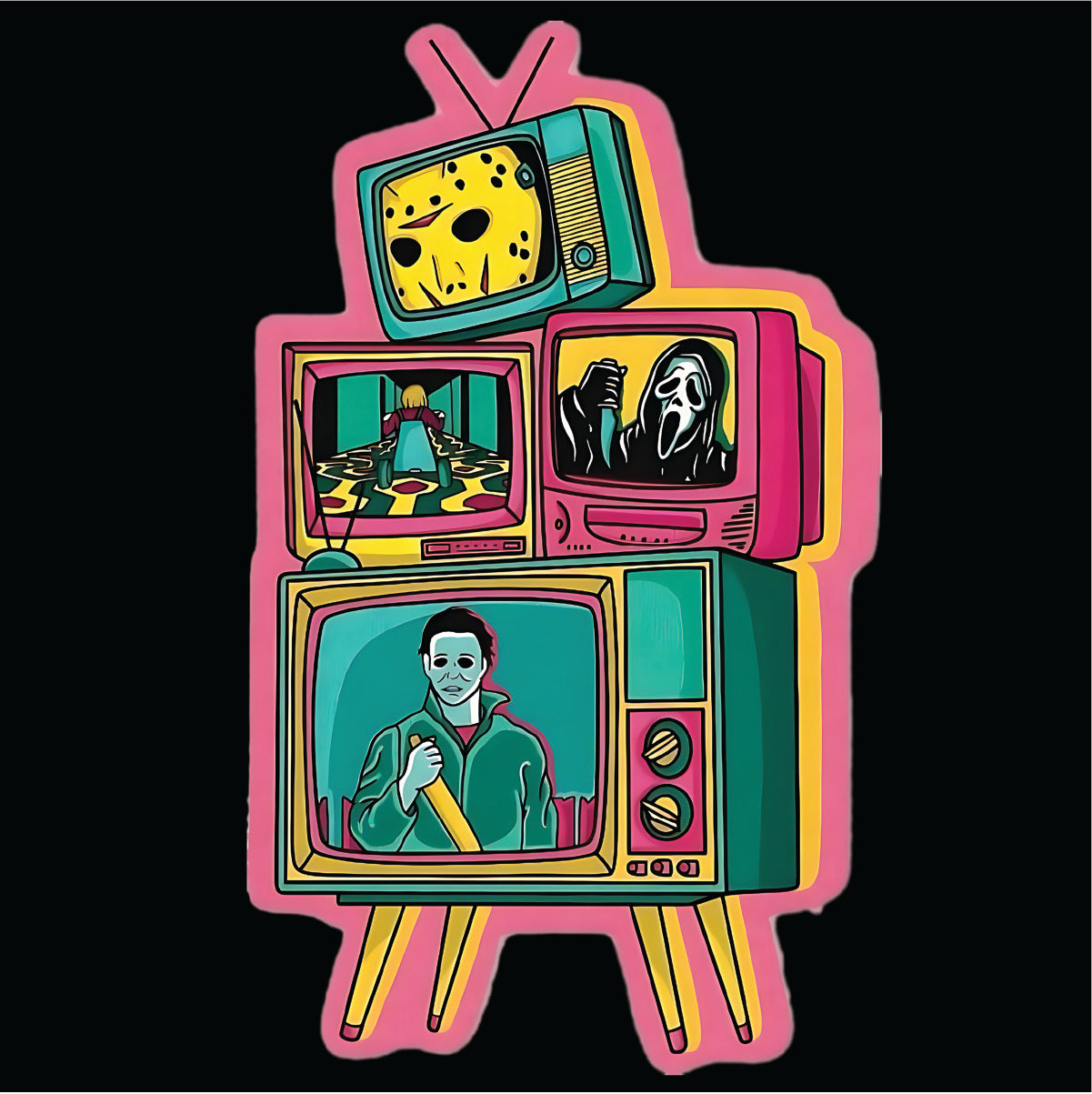 HALLOWEEN TV SLAYERS DM130 District ® Perfect Tri Tee HW-11