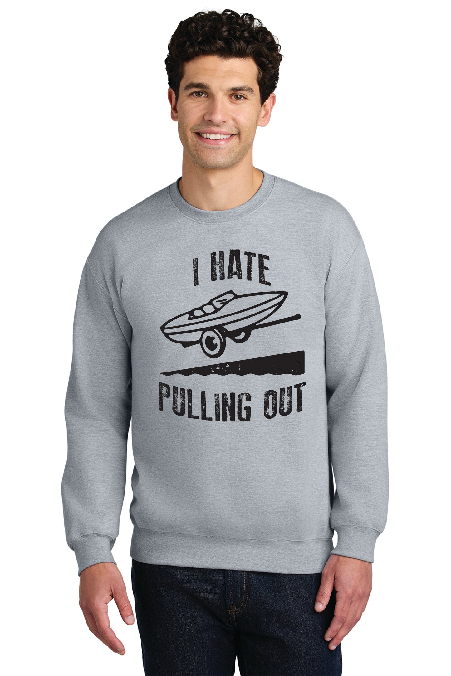 I HATE PULLING OUT SF000 Gildan® Softstyle® Crewneck Sweatshirt 7