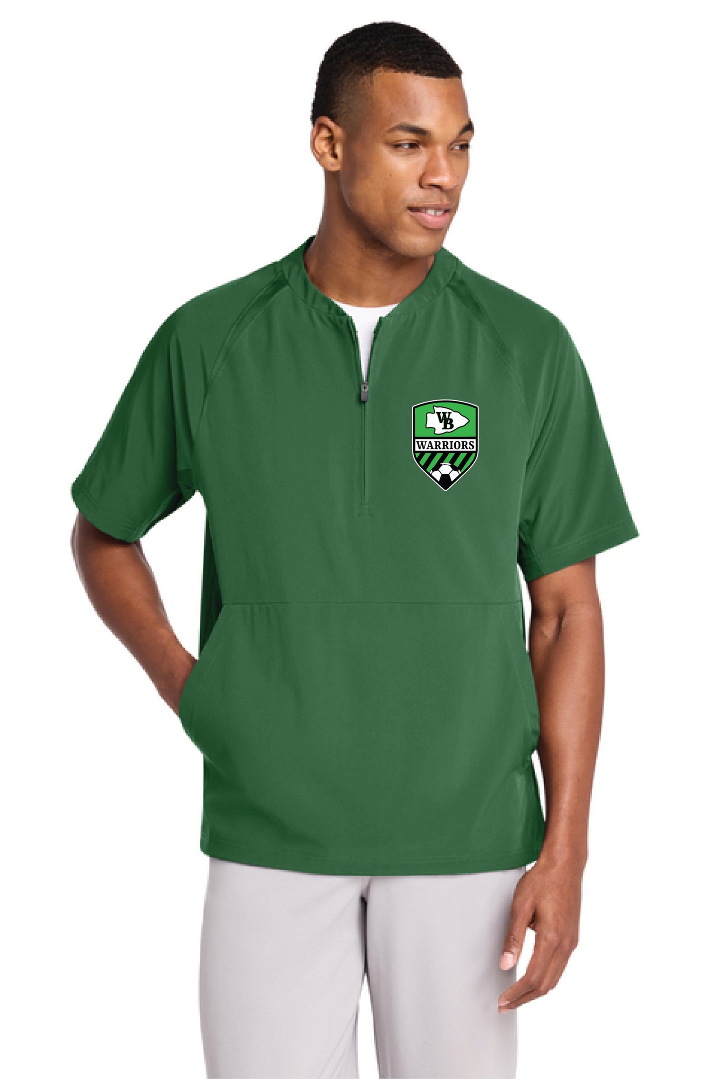 WB SOCCER JST489 Sport-Tek® Repeat 1/2-Zip Short Sleeve 9