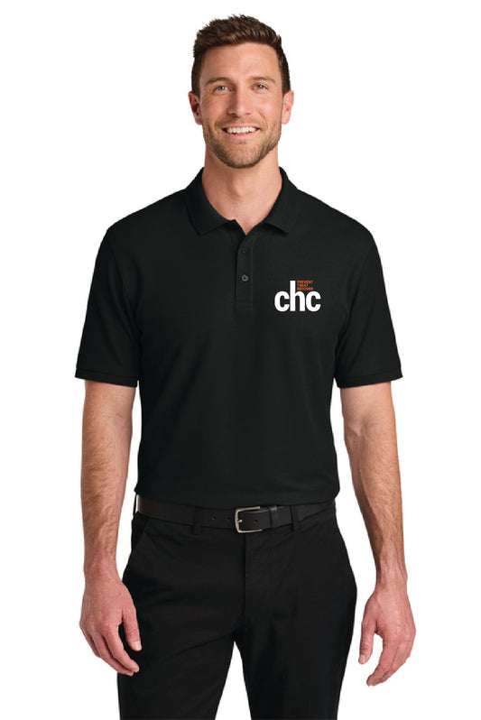 K200 Port Authority® Wearever Signature Pique Polo EMB CHC-18