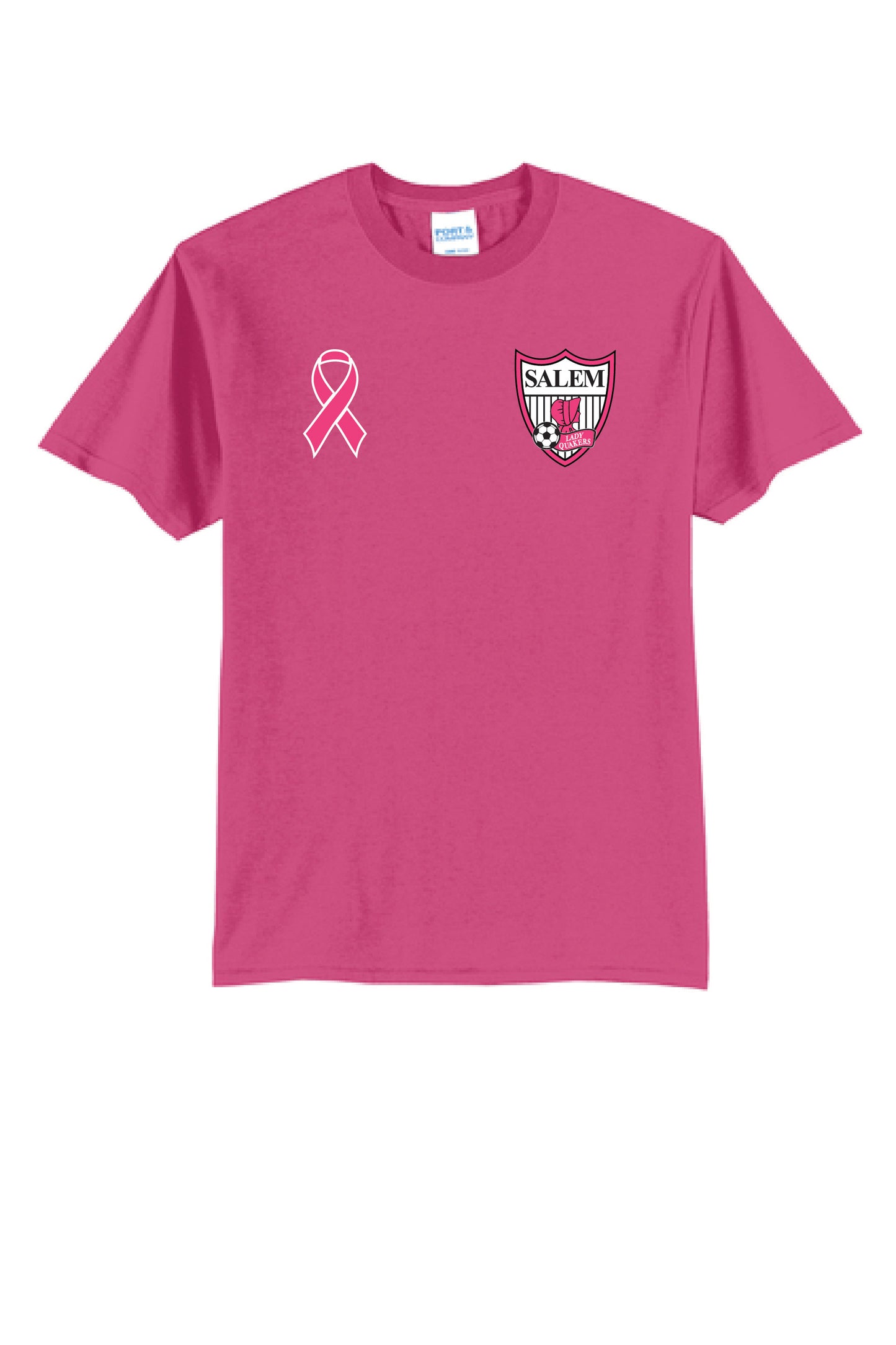 LADY QUAKERS KICK FOR THE CURE Tee 20