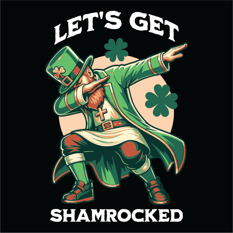 LETS GET SHAMROCKED PC78H Port & Company® Core Fleece Pullover Hooded Sweatshirt 2