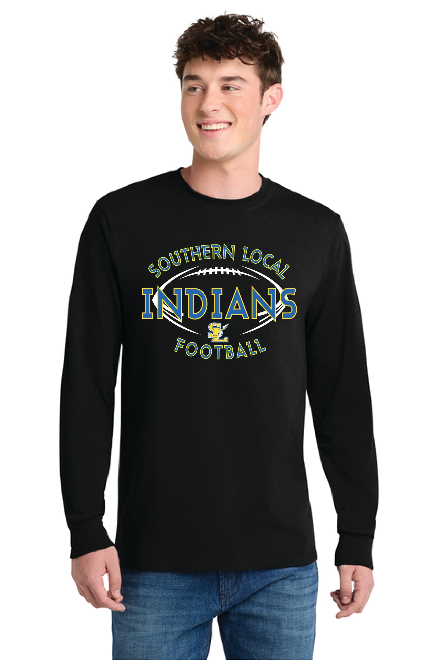 SL FOOTBALL PC55LS Port & Co® Long Sleeve Core Blend Tee 3