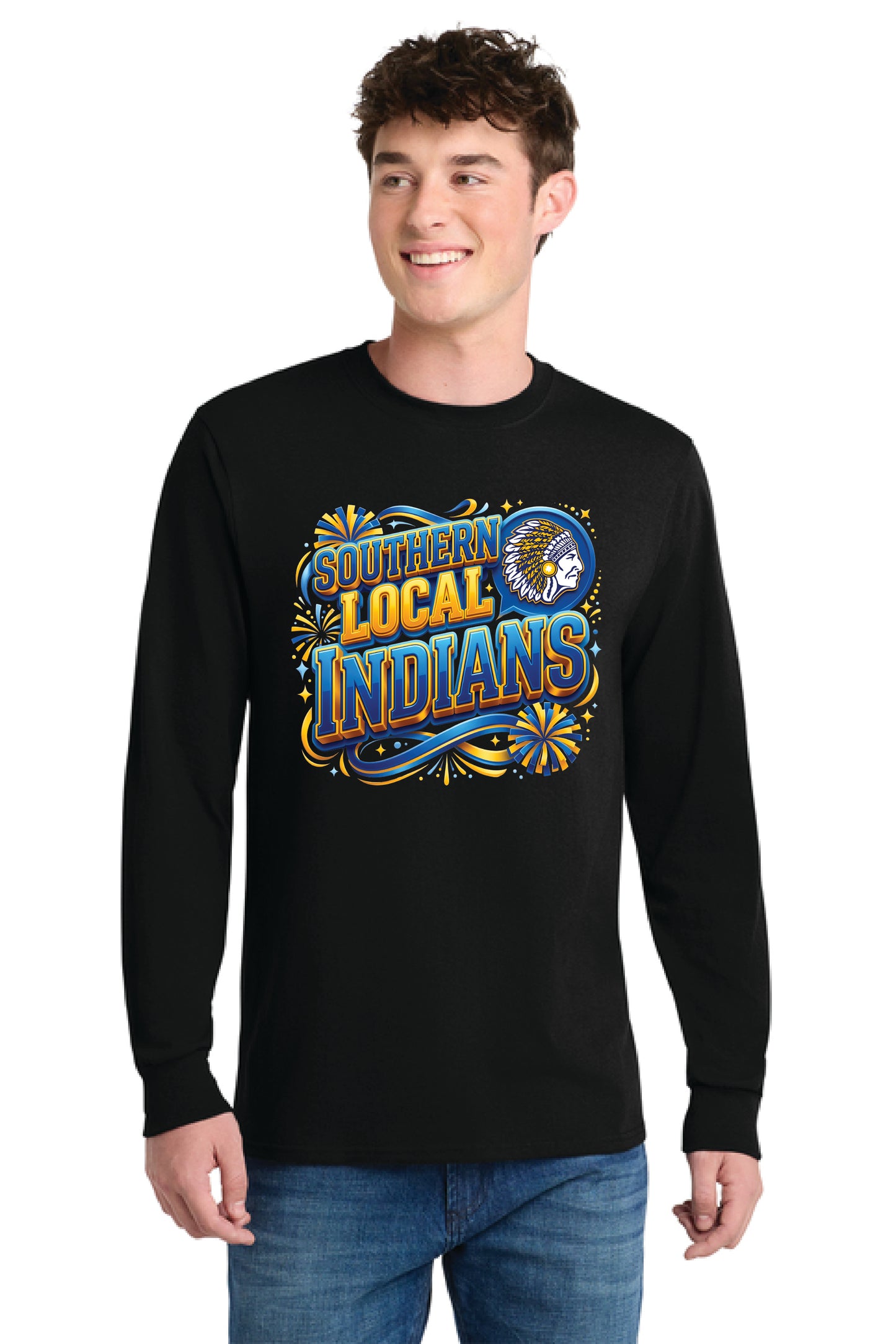 SL CHEER PC55LS Port & Co® Long Sleeve Core Blend Tee 7