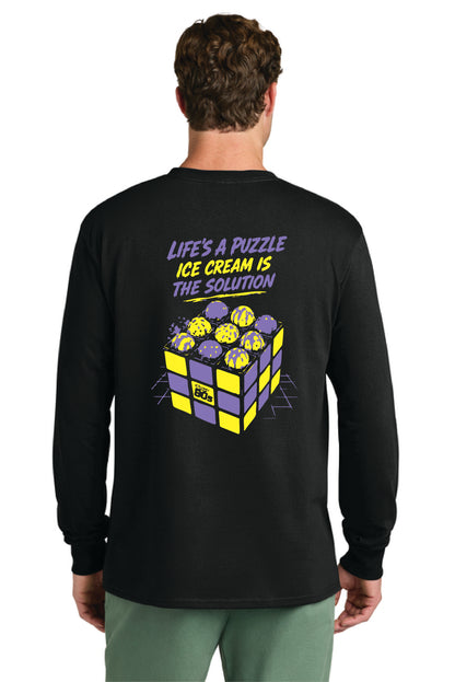 PUZZLE TOTALLY 80'S PC54LS LONG SLEEVE TEE 7