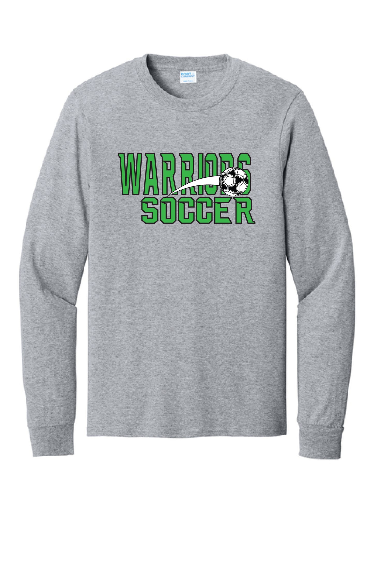 WB SOCCER PC54LS Port & Co® Long Sleeve Core Cotton Tee 2