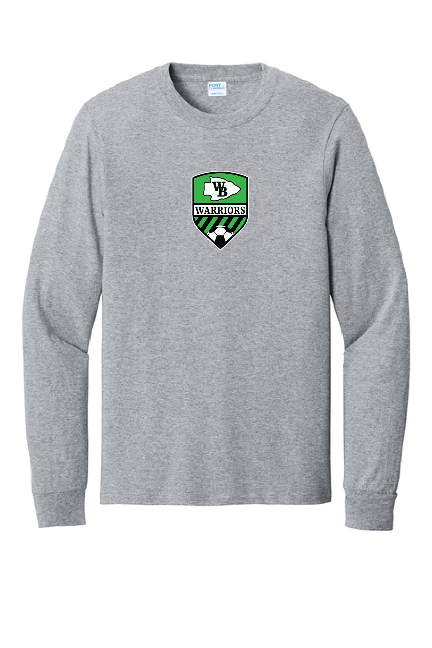 WB SOCCER PC54LS Port & Co® Long Sleeve Core Cotton Tee 9