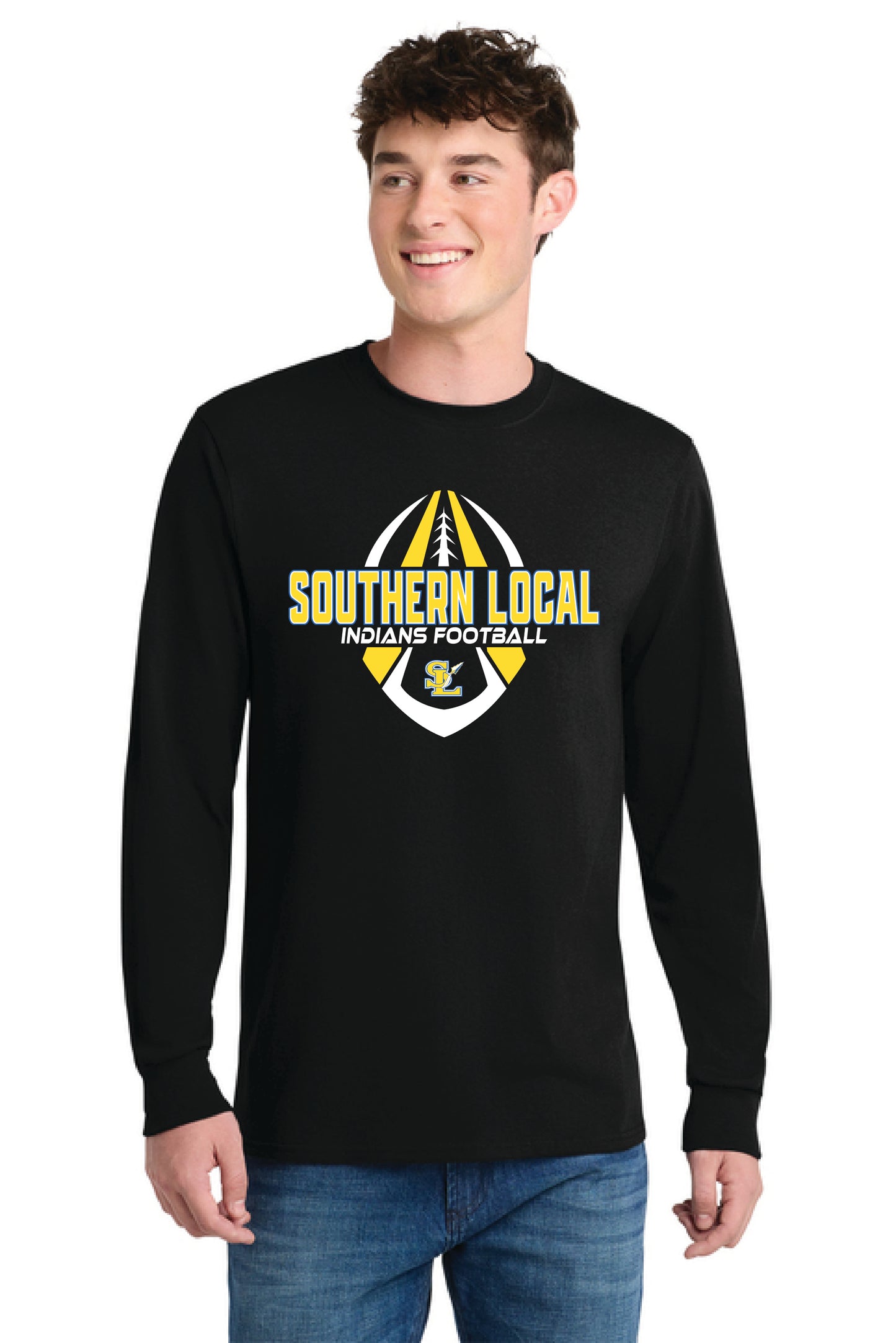 SL FOOTBALL PC55LS Port & Co® Long Sleeve Core Blend Tee 4