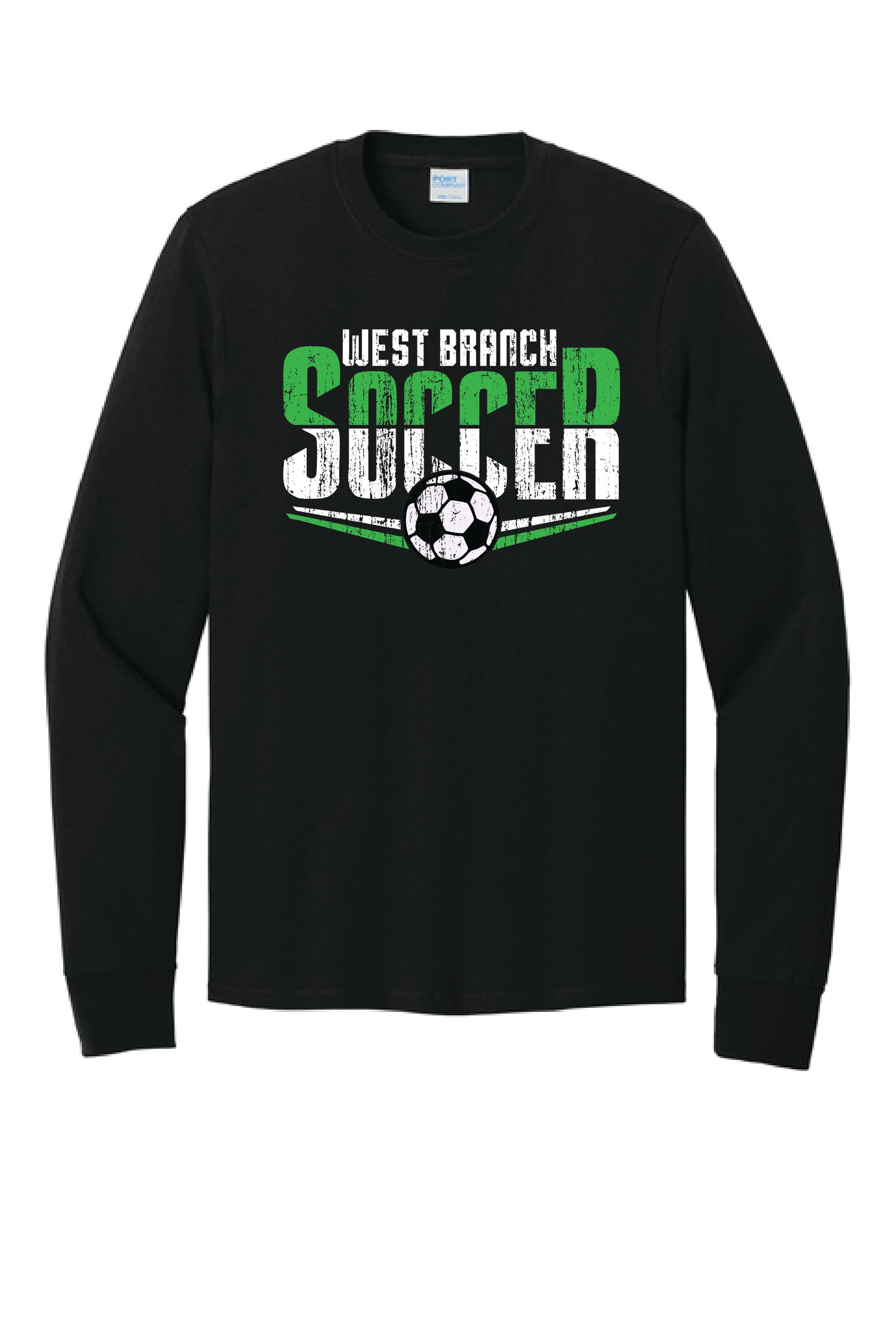 WB SOCCER PC54LS Port & Co® Long Sleeve Core Cotton Tee 10