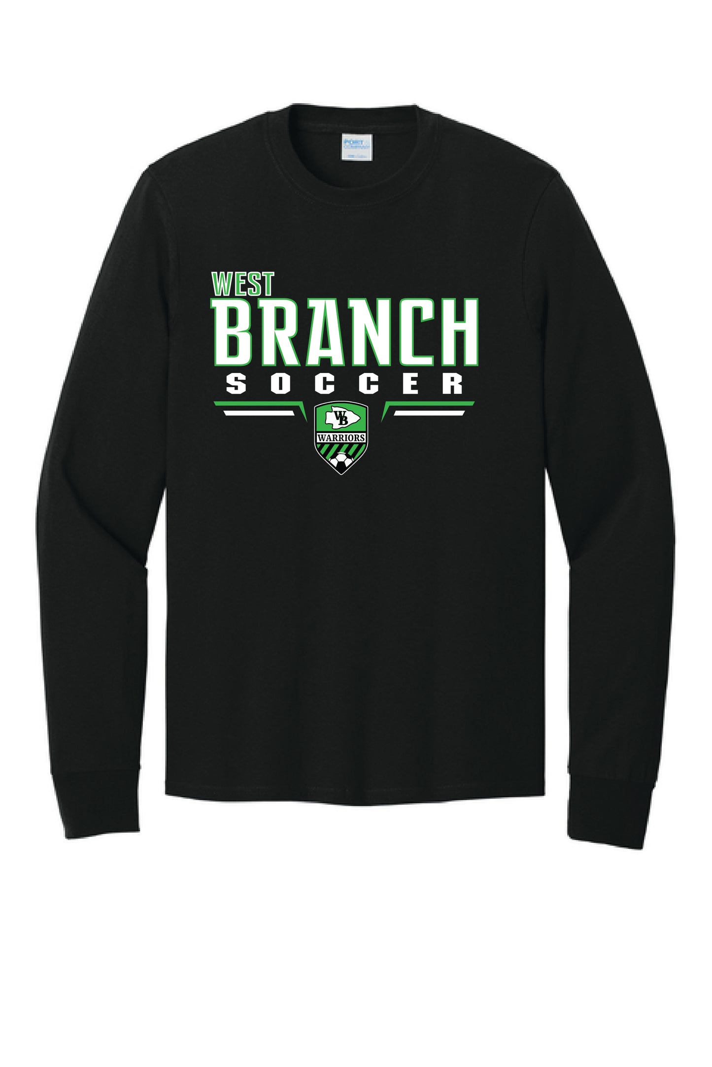 WB SOCCER PC54LS Port & Co® Long Sleeve Core Cotton Tee 3