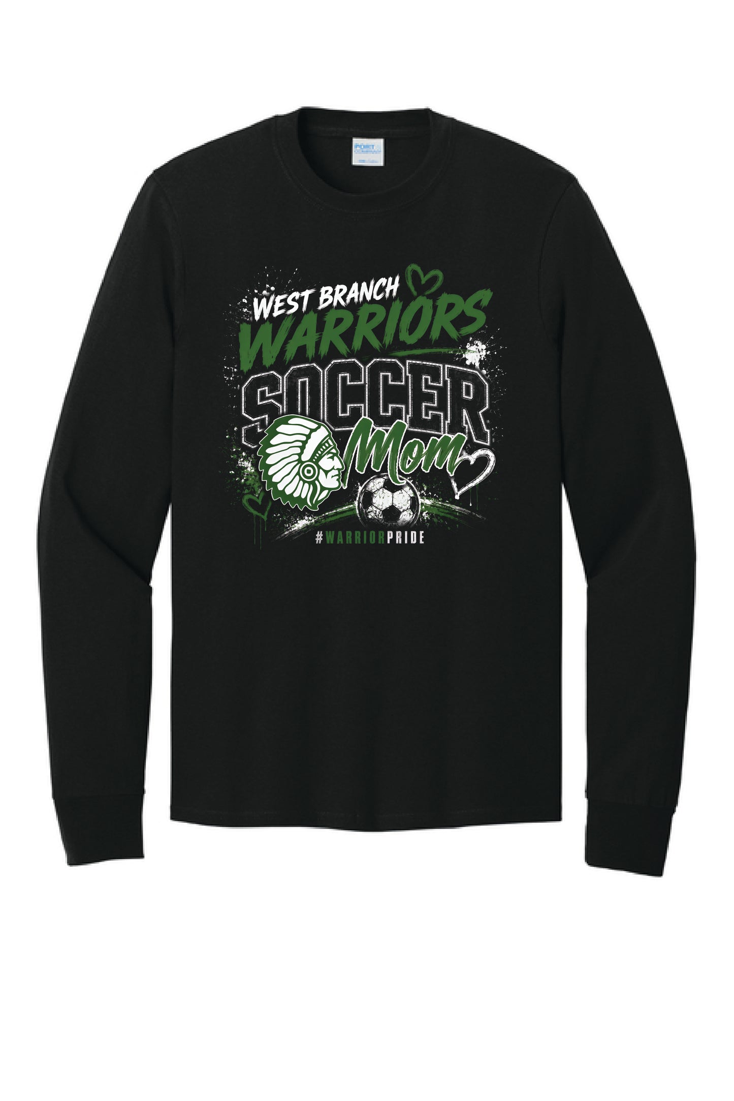 WB SOCCER PC54LS Port & Co® Long Sleeve Core Cotton Tee 5