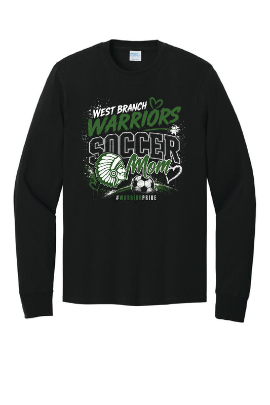 WB SOCCER PC54LS Port & Co® Long Sleeve Core Cotton Tee 5
