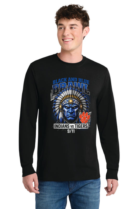 SL FOOTBALL PC55LS Port & Co® Long Sleeve Core Blend Tee 1