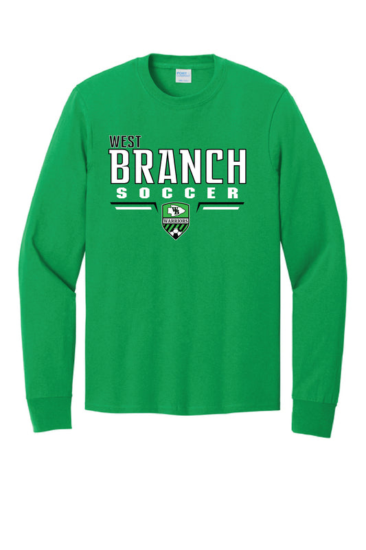 WB SOCCER PC54LS Port & Co® Long Sleeve Core Cotton Tee 3