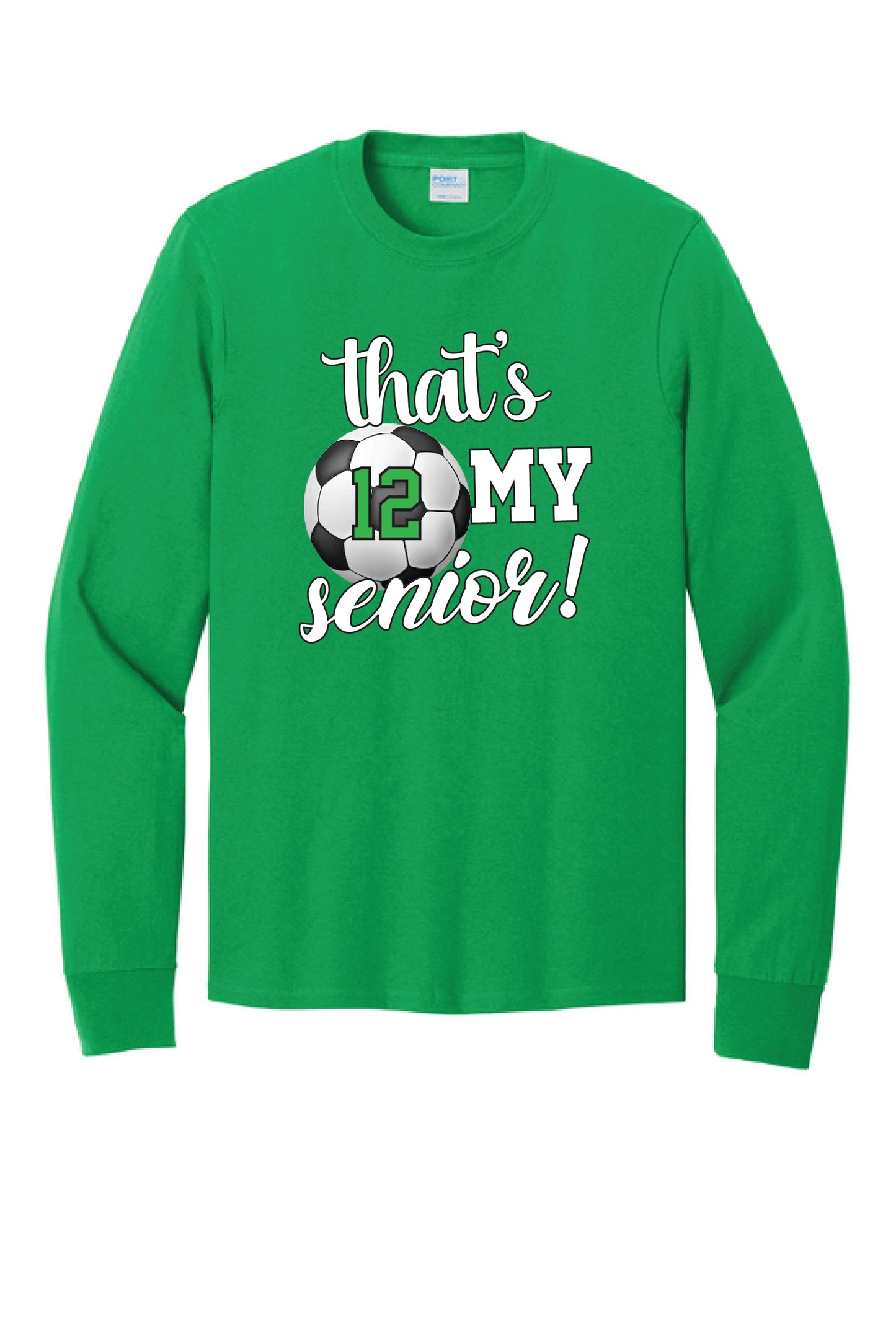 WB SOCCER PC54LS Port & Co® Long Sleeve Core Cotton Tee 8