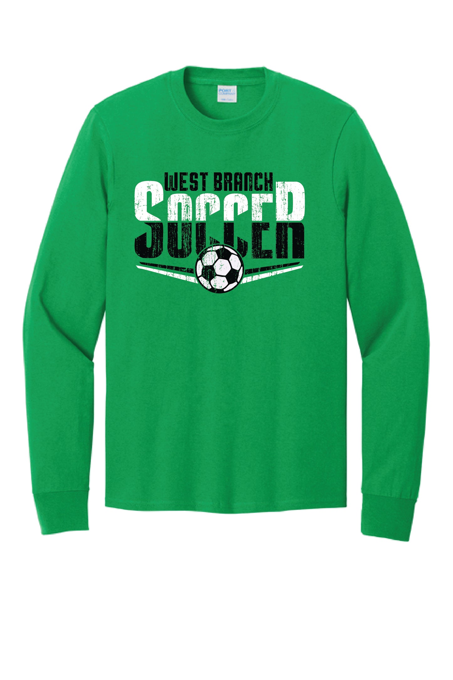 WB SOCCER PC54LS Port & Co® Long Sleeve Core Cotton Tee 10