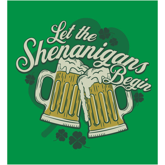 LET THE SHENANIGANS BEGIN PC78H Port & Company® Core Fleece Pullover Hooded Sweatshirt 12